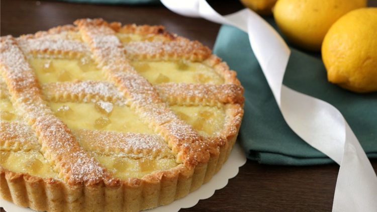 tarte ricotta-citron