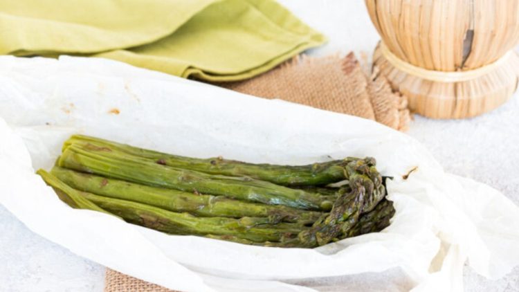 asperges en papillote