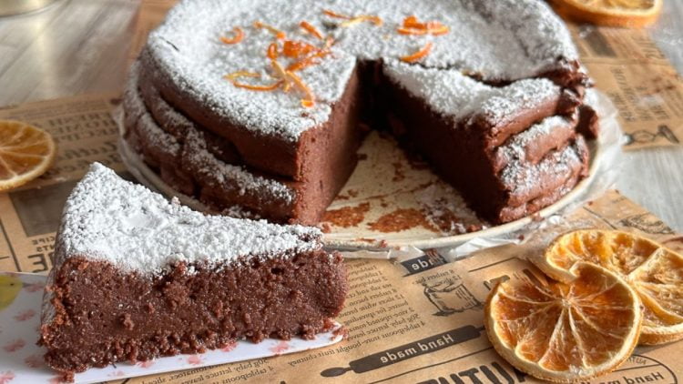 Fondant au chocolat et à la ricotta sans farine