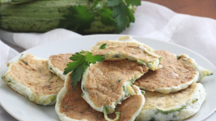 pancakes légers aux courgettes   