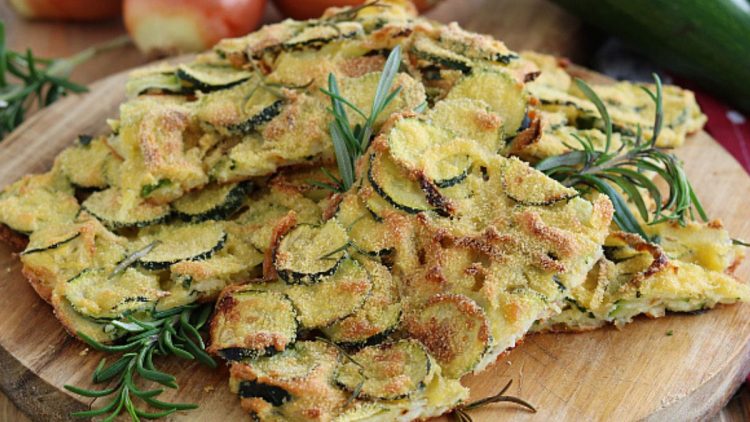 scarpaccia de courgettes