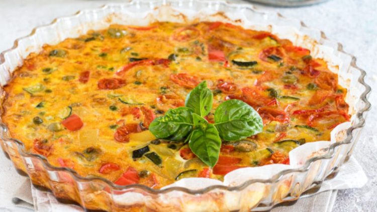 frittata aux légumes au four