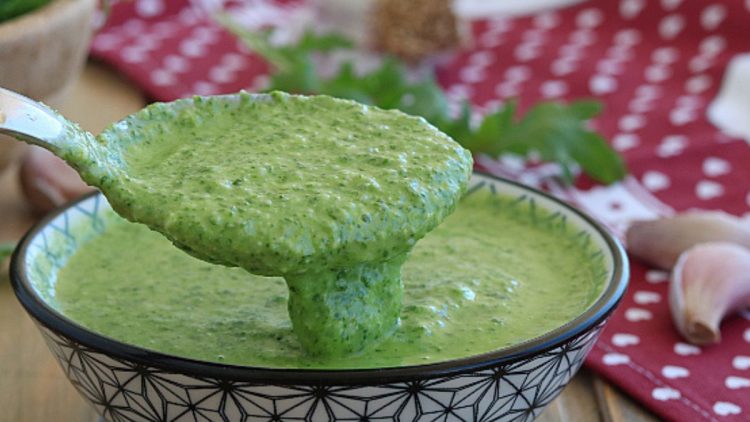 pesto de roquette maison