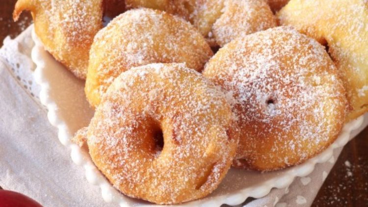 beignets aux pommes légers