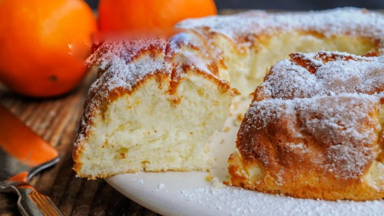 couronne rapide et légère à l’orange et à la ricotta