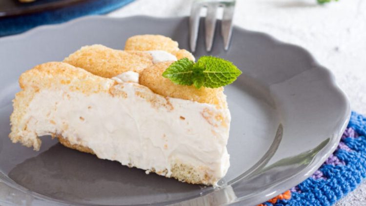 gâteau au lait concentré et pavesini sans cuisson