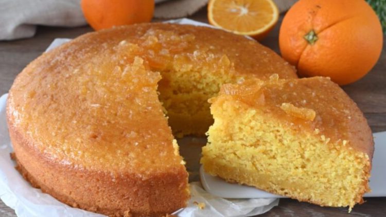 gâteau moelleux au sirop d’orange