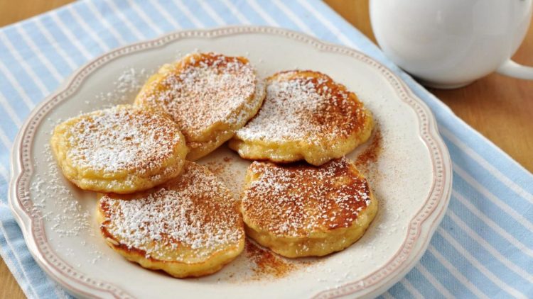 pancakes très moelleux aux pommes