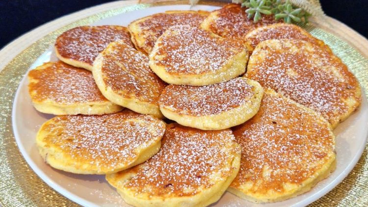 pancakes de semoule aux pommes