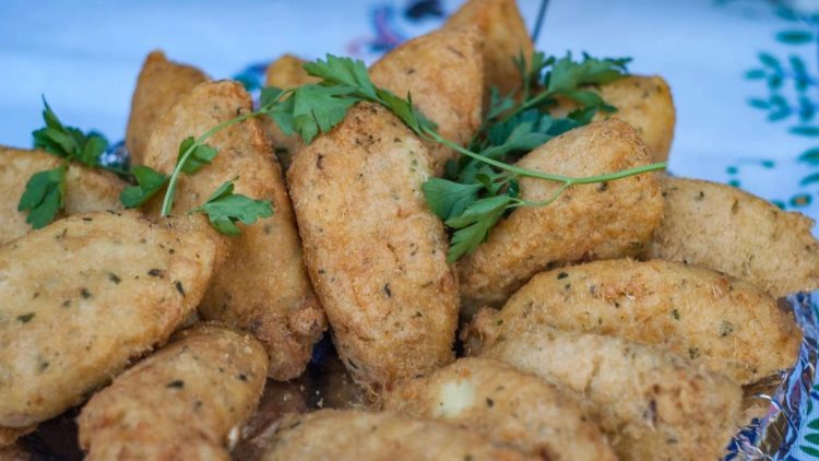 croquettes aux herbes