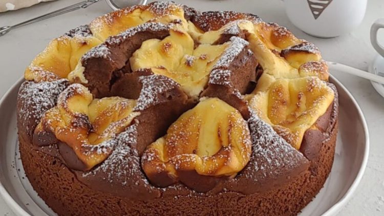 gâteau au chocolat marbré à ricotta