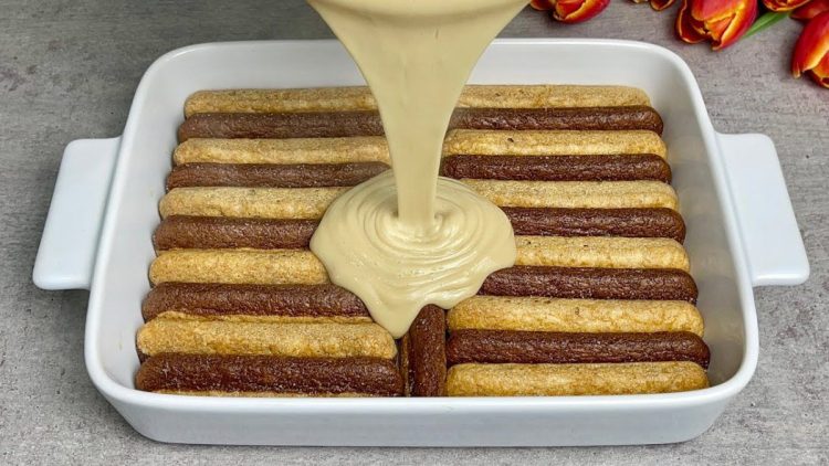 tiramisu crème pâtissière au café