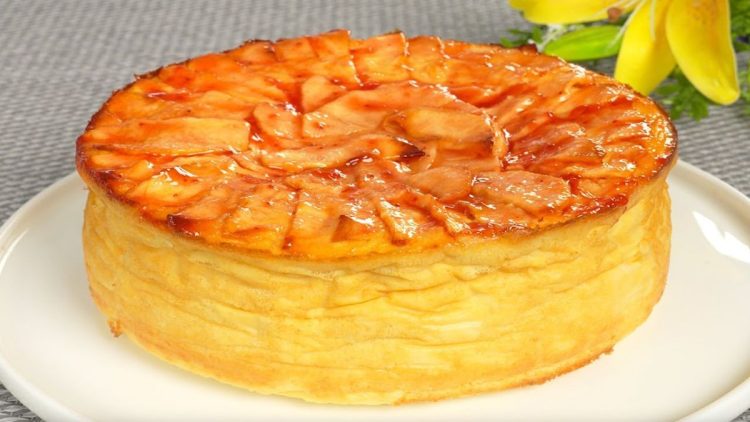 gâteau au yaourt et aux pommes