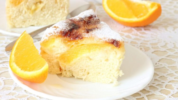 gâteau à la crème d'orange