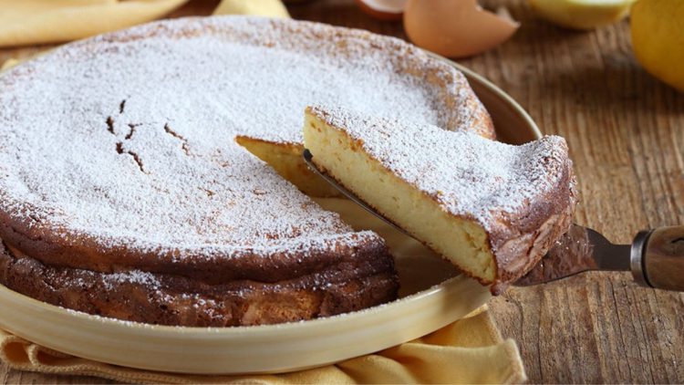 gâteau crémeux à la ricotta et au citron