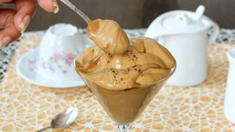 mousse au café sans œufs