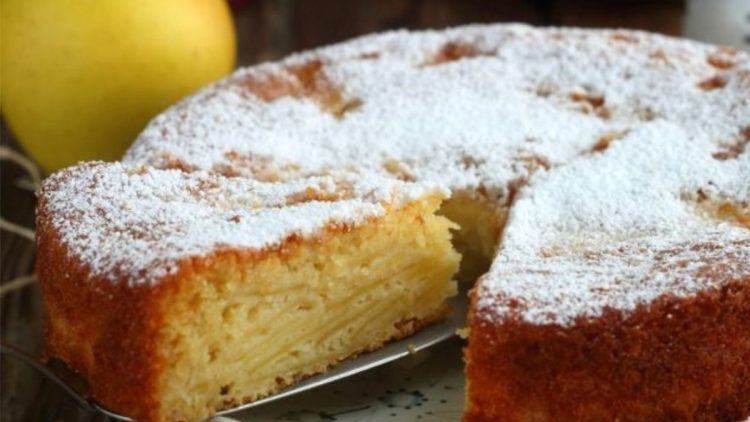 gâteau invisible aux pommes au Thermomix