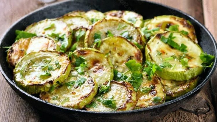 poêlée de courgettes au vinaigre