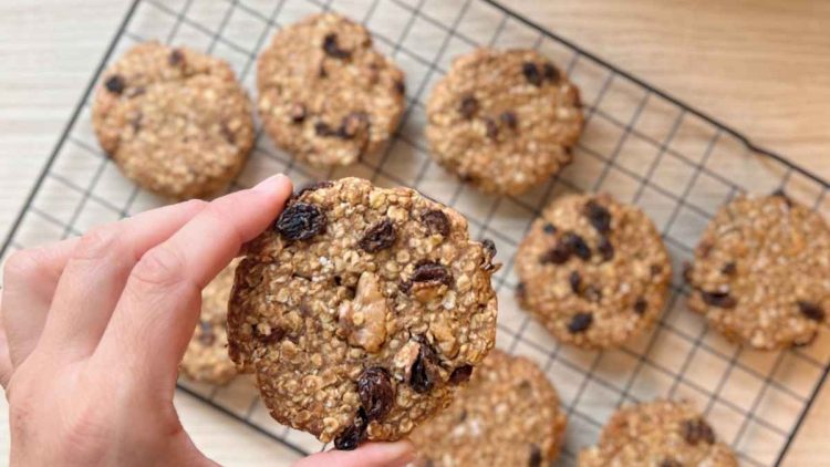 Biscuits avoine et noix