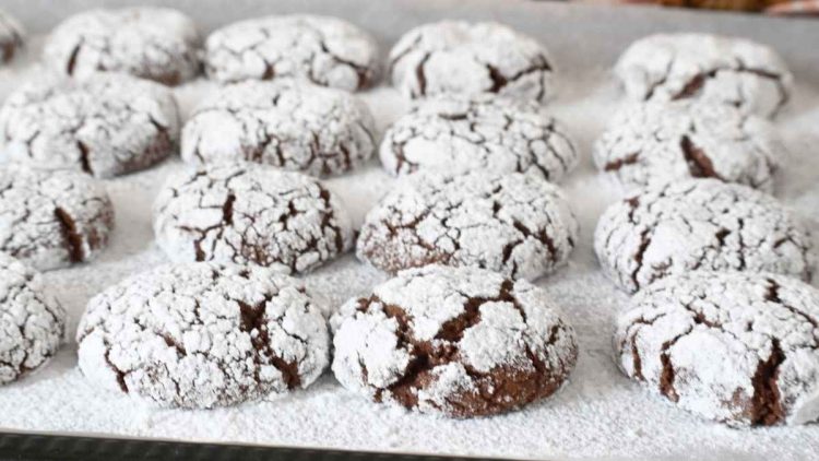 Biscuits moelleux au chocolat noir