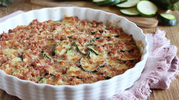 gratin de courgettes facile