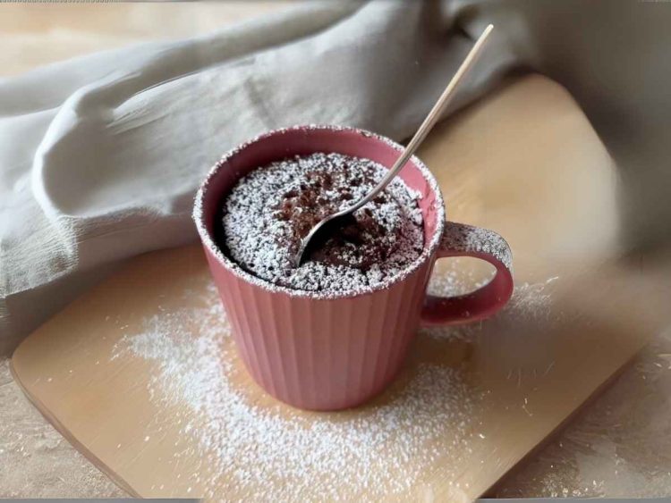 Délicieux gâteau au chocolat en 2 minutes