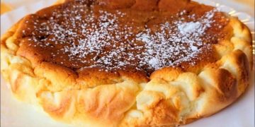 Gâteau nuage au fromage